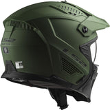 LS2 OF606 DRIFTER SOLID MATT MILITARY GREEN - SECURTEX MOTOR S.L (t/a MaximoMoto)