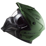 LS2 OF606 DRIFTER SOLID MATT MILITARY GREEN - SECURTEX MOTOR S.L (t/a MaximoMoto)