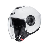 HJC i40N UNI Casco De Moto Jet En Blanco Perla