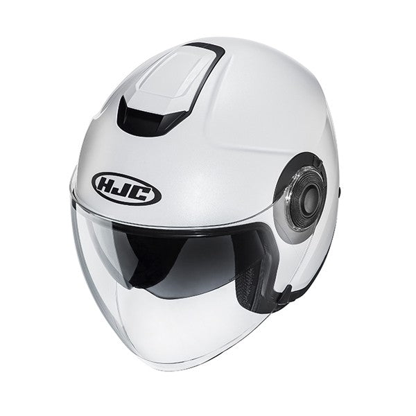HJC i40N UNI Casco Abierto Para Moto Semiplano Blanco Perla - SECURTEX MOTOR S.L (t/a MaximoMoto)