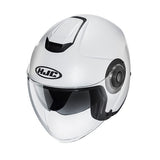 HJC i40N UNI Casco Abierto Para Moto Semiplano Blanco Perla - SECURTEX MOTOR S.L (t/a MaximoMoto)
