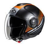 HJC i40N DOVA MC7SF Casco Jet Abierto Para Moto Para Ciudad