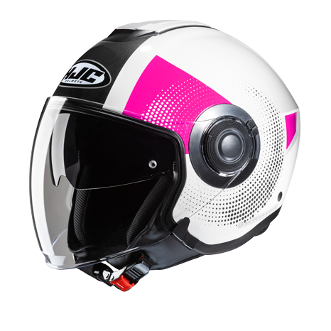 HJC i40N PYLE MC8 Casco Abierto Para Motociclista Urbano