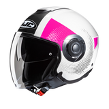 HJC i40N PYLE MC8 Casco Abierto Para Motociclista Urbano