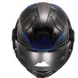 LS2 FF901 ADVANT X SPECTRUM BLACK TITAN.BLUE - SECURTEX MOTOR S.L (t/a MaximoMoto)