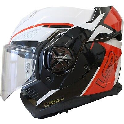 LS2 FF901 ADVANT X METRYK WHITE RED - SECURTEX MOTOR S.L (t/a MaximoMoto)