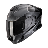 SCORPION EXO-530 AIR CLIP CASCO DE MOTO Negro Plata