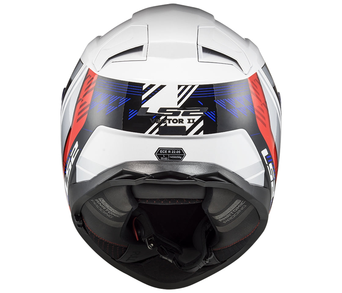 LS2 FF811 VECTOR II STYLUS WHITE FLUO PINK - SECURTEX MOTOR S.L (t/a MaximoMoto)