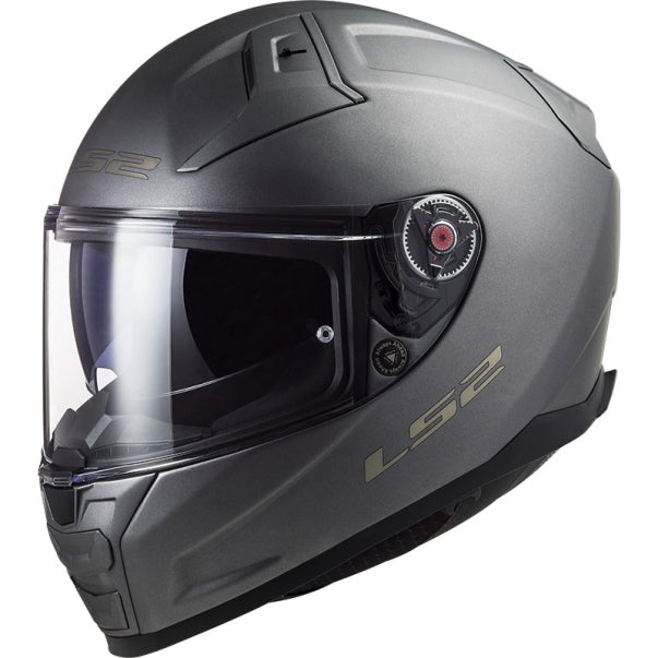 LS2 FF811 VECTOR II SOLID MATT TITANIUM - SECURTEX MOTOR S.L (t/a MaximoMoto)