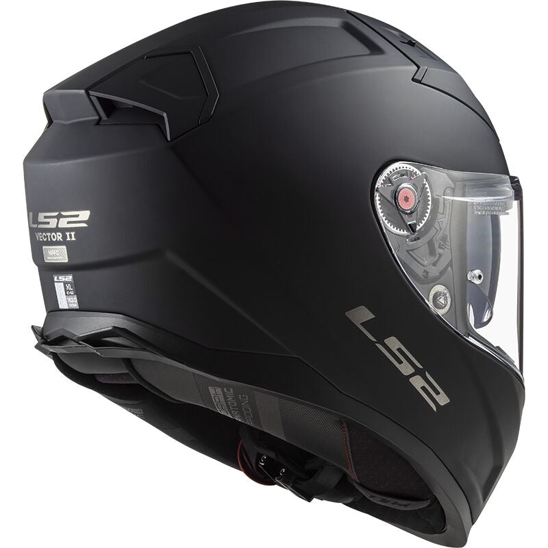 LS2 FF811 VECTOR II SOLID MATT BLACK - SECURTEX MOTOR S.L (t/a MaximoMoto)