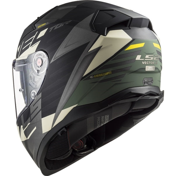 LS2 FF811 VECTOR II ABSOLUTE M.BLACK SILVER - SECURTEX MOTOR S.L (t/a MaximoMoto)