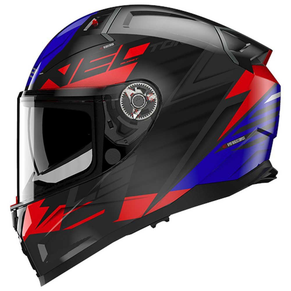 LS2 FF811 VECTOR II ABSOLUTE M.BLACK RED BLUE - SECURTEX MOTOR S.L (t/a MaximoMoto)