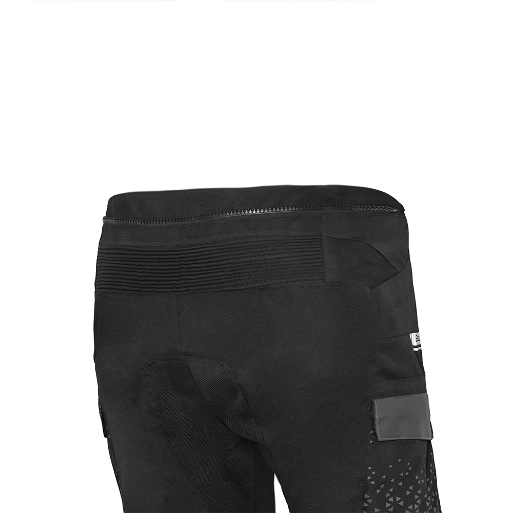 BELA - Pantalón Textil Crossroad Extreme WP Negro/Antracita/Rojo - SECURTEX MOTOR S.L (t/a MaximoMoto)