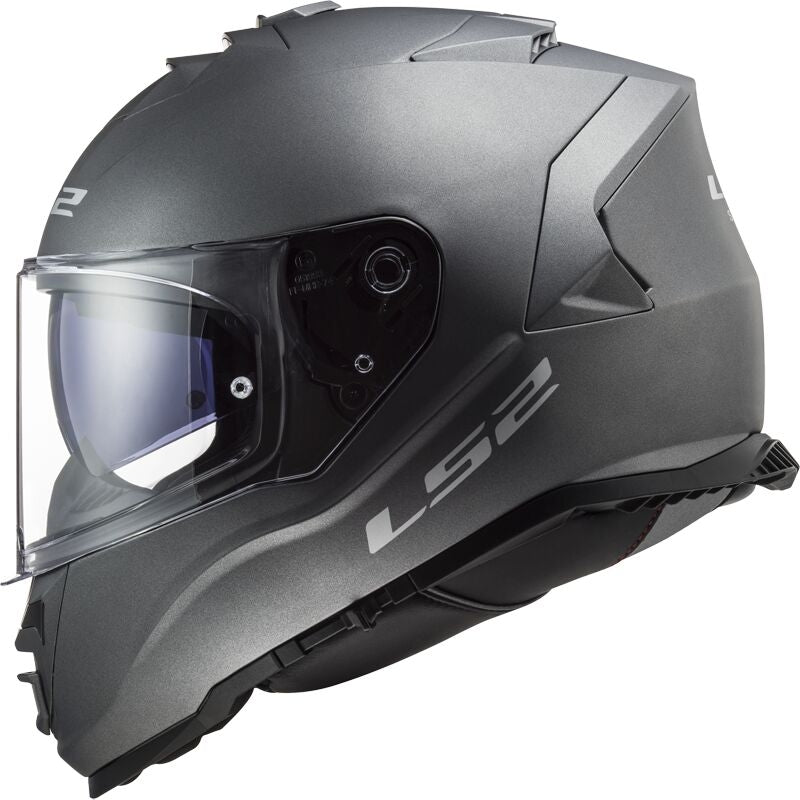 LS2 FF800 STORM SOLID MATT TITANIUM - SECURTEX MOTOR S.L (t/a MaximoMoto)