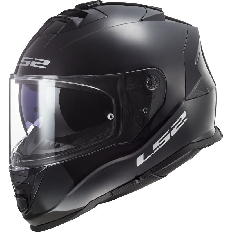 LS2 FF800 STORM SOLID GLOSS BLACK - SECURTEX MOTOR S.L (t/a MaximoMoto)
