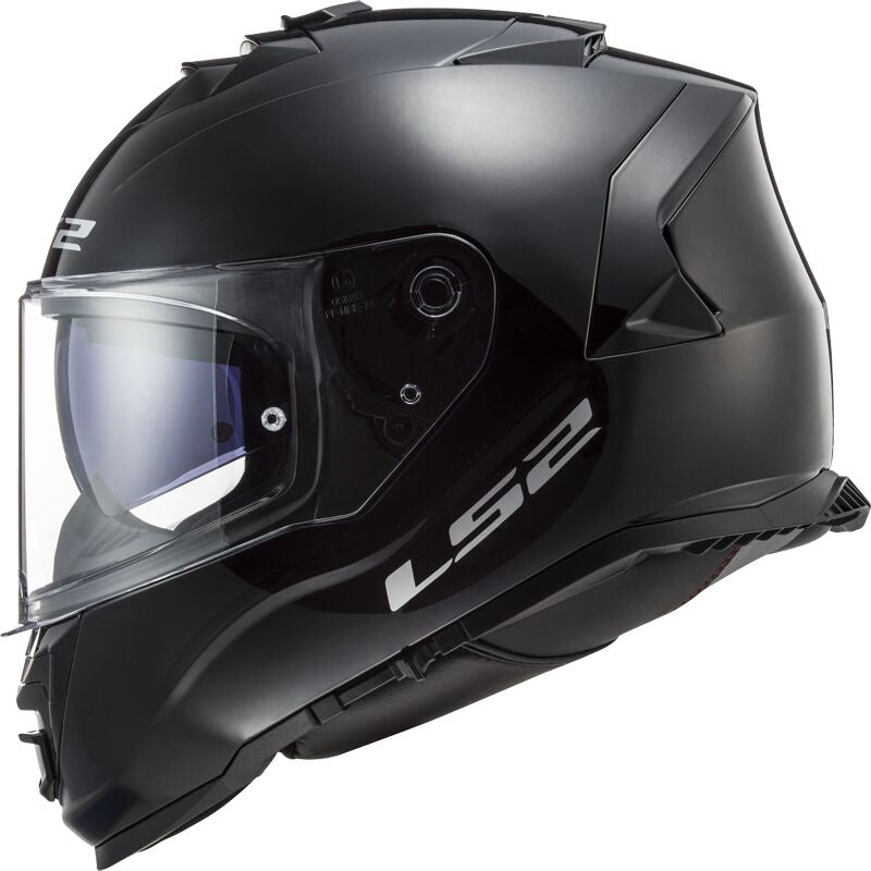 LS2 FF800 STORM SOLID GLOSS BLACK - SECURTEX MOTOR S.L (t/a MaximoMoto)