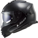 LS2 FF800 STORM SOLID GLOSS BLACK - SECURTEX MOTOR S.L (t/a MaximoMoto)