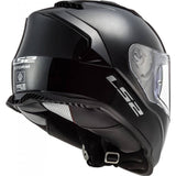 LS2 FF800 STORM SOLID GLOSS BLACK - SECURTEX MOTOR S.L (t/a MaximoMoto)