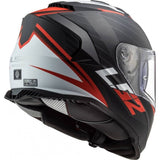 LS2 FF800 STORM NERVE MATT BLACK RED - SECURTEX MOTOR S.L (t/a MaximoMoto)