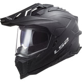 LS2 MX701 EXPLORER SOLID MATT BLACK - SECURTEX MOTOR S.L (t/a MaximoMoto)