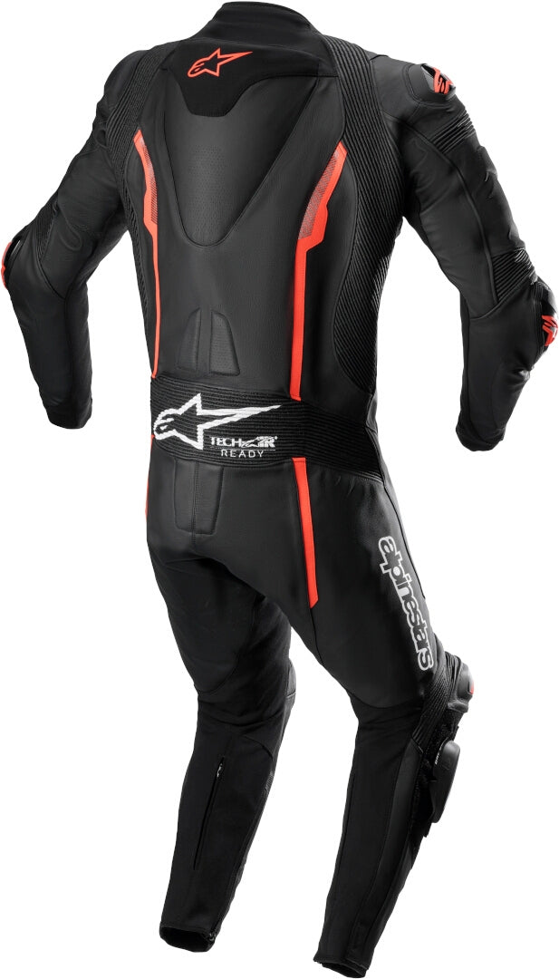 ALPINESTAR - MONO PIEL MISSILE V2 1 PC NEGRO/ROJO FLUOR - SECURTEX MOTOR S.L (t/a MaximoMoto)