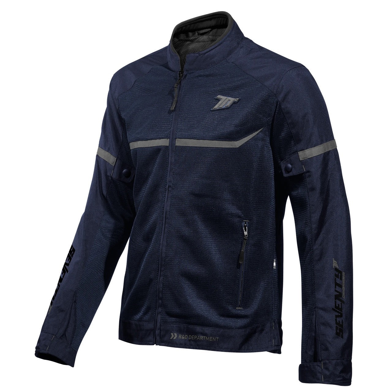 SEVENTY SD-JR30.1 Mojave para hombre azul marino Chaqueta de motociclismo
