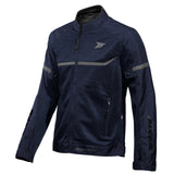 SEVENTY SD-JR30.1 Mojave para hombre azul marino Chaqueta de motociclismo