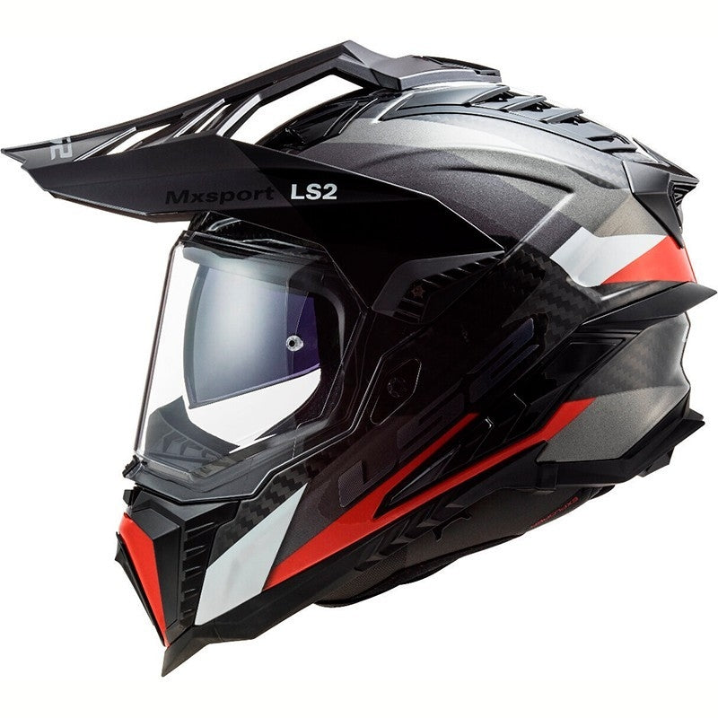 LS2 MX701 C EXPLORER FRONTIER G.TITANIUM RED - SECURTEX MOTOR S.L (t/a MaximoMoto)