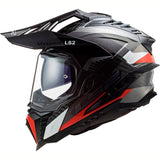 LS2 MX701 C EXPLORER FRONTIER G.TITANIUM RED - SECURTEX MOTOR S.L (t/a MaximoMoto)