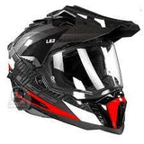 LS2 MX701 C EXPLORER FRONTIER G.TITANIUM RED - SECURTEX MOTOR S.L (t/a MaximoMoto)