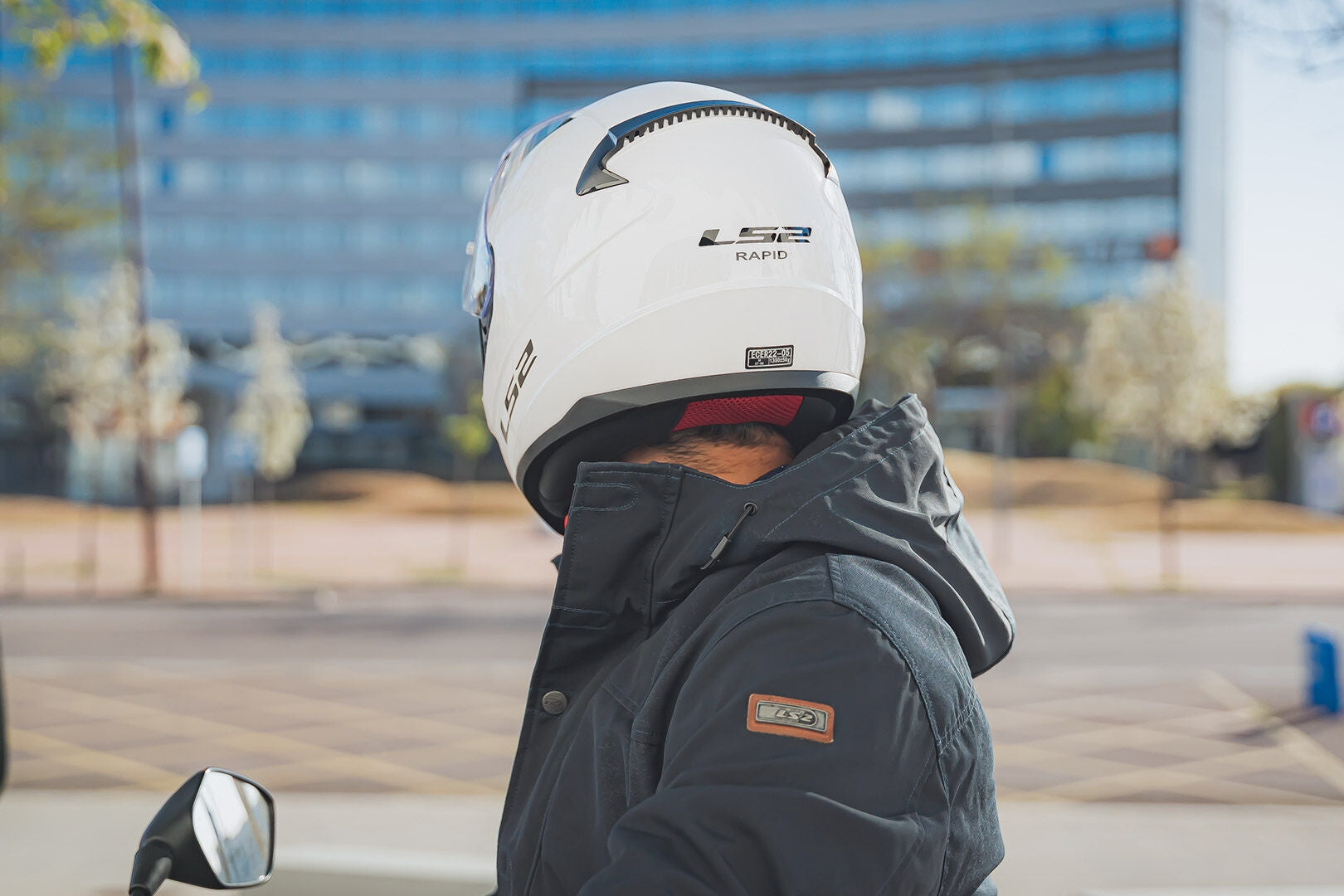 LS2 FF353 RAPID SINGLE MONO MATT TITANIUM - SECURTEX MOTOR S.L (t/a MaximoMoto)