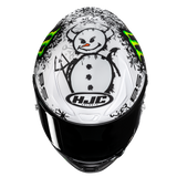 HJC RPHA 1 V2 SNOW DIABLO MC10SF CASCO INTEGRAL DE MOTO