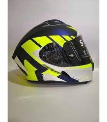 AIROH - CASCOS SPARK RISE BLUE/YELLOW MATT - SECURTEX MOTOR S.L (t/a MaximoMoto)