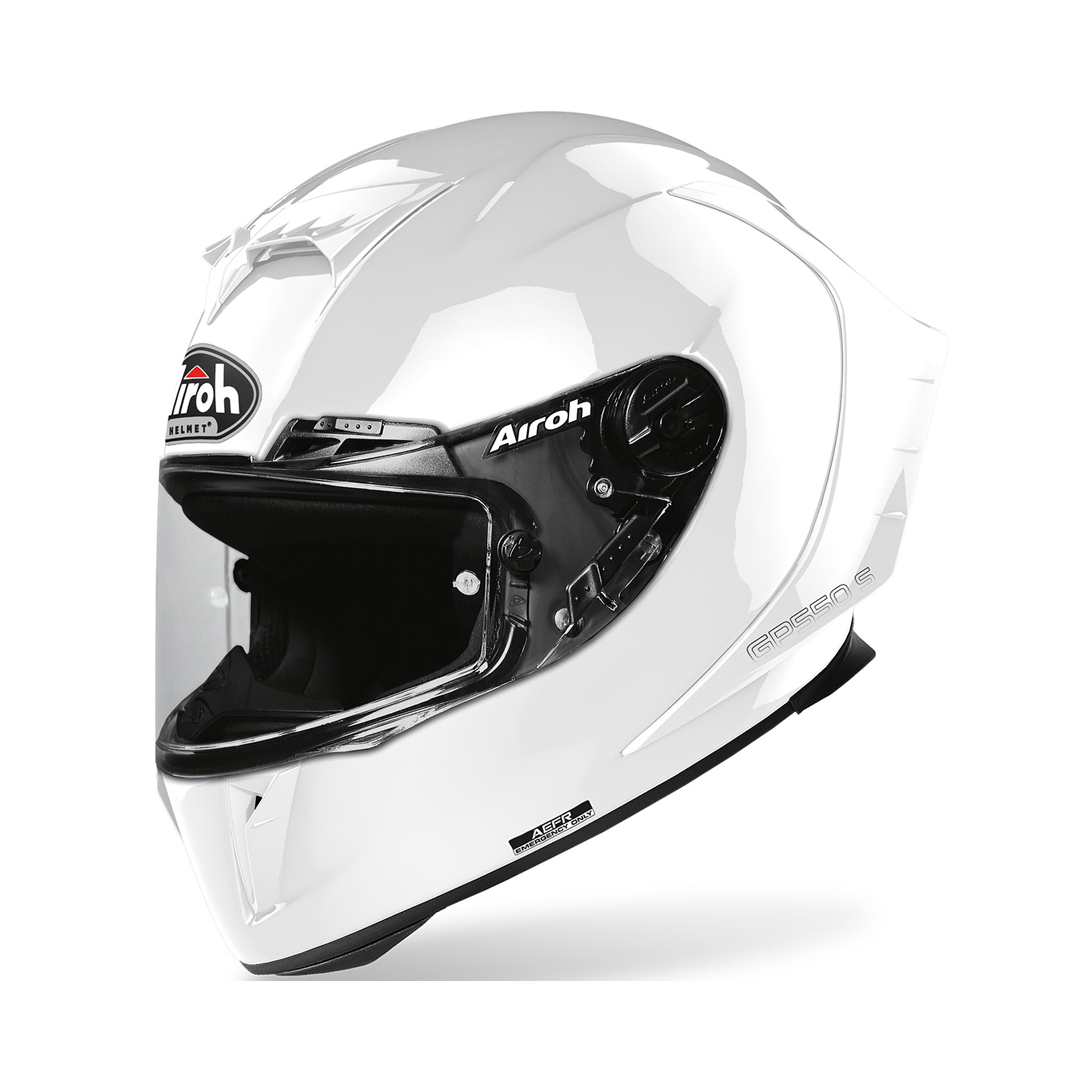 AIROH - CASCOS GP550 S COLOR WHITE GLOSS - SECURTEX MOTOR S.L (t/a MaximoMoto)