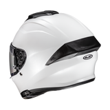 HJC C71 SOLID UNI CASCO INTEGRAL DE MOTO BLANCO PERLA
