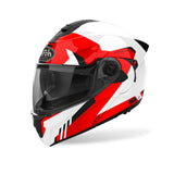 AIROH SPECKTRE CLEVER Moto Modular Casco Rojo Brillante