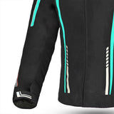 R-TECH - MARSHAL LADY Negro/Turquesa