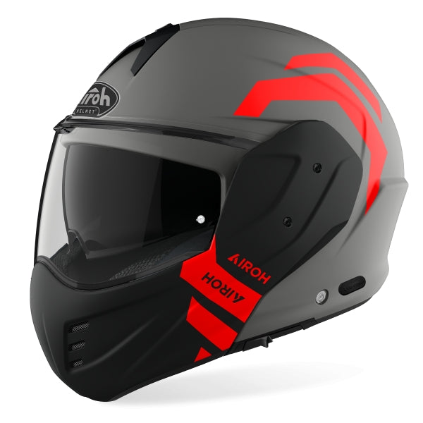 AIROH - CASCOS MATHISSE ILLUSION ORANGE MATT - SECURTEX MOTOR S.L (t/a MaximoMoto)