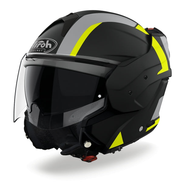 AIROH - CASCOS MATHISSE EXPLORE YELLOW MATT - SECURTEX MOTOR S.L (t/a MaximoMoto)
