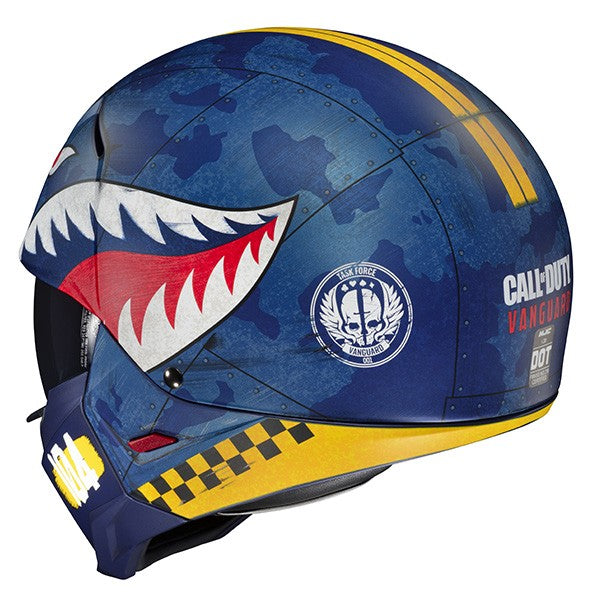 MCSF HJC I20 Vanguard MC2SF Casco abierto clásico para motocicleta