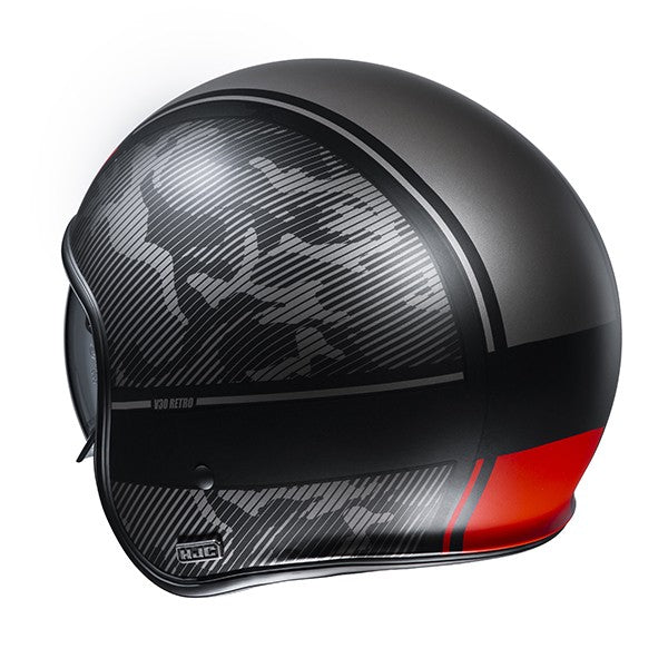 HJC V30 AlpI MC1SF Casco de moto abierto para turismo urbano