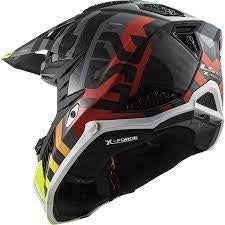 LS2 MX703 C X-FORCE BARRIER H-V YELLOW RED - SECURTEX MOTOR S.L (t/a MaximoMoto)