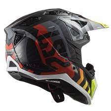 LS2 MX703 C X-FORCE BARRIER H-V YELLOW RED - SECURTEX MOTOR S.L (t/a MaximoMoto)