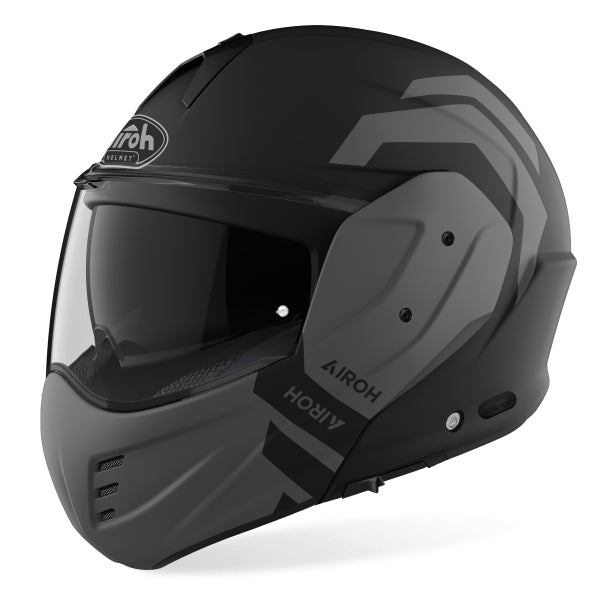 AIROH - CASCOS MATHISSE ILLUSION ANTHRACITE MATT - SECURTEX MOTOR S.L (t/a MaximoMoto)