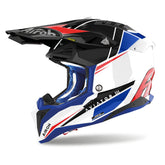 AIROH - CASCOS AVIATOR 3 PUSH BLUE/RED GLOSS - SECURTEX MOTOR S.L (t/a MaximoMoto)