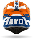 AIROH STRYCKER HAZZARD Motocicleta Motocross Casco Brillo