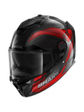 SHARK SPARTAN GT PRO RITMO CASCO INTEGRAL CARBONO ROJO CROMADO