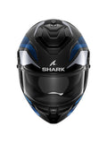 Shark - SPARTAN GT PRO CARBON Carbon Blue Chrom - SECURTEX MOTOR S.L (t/a MaximoMoto)