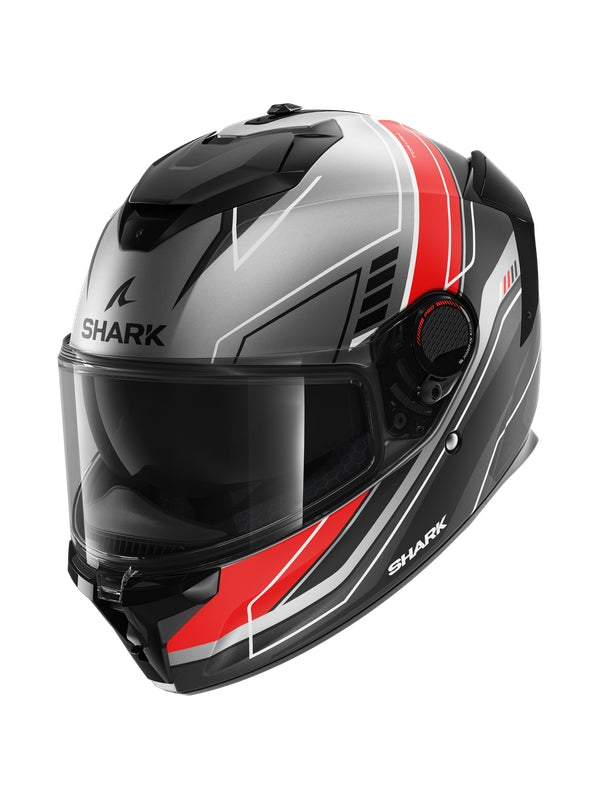 Shark - SPARTAN GT PRO Anthracite Red Black - SECURTEX MOTOR S.L (t/a MaximoMoto)
