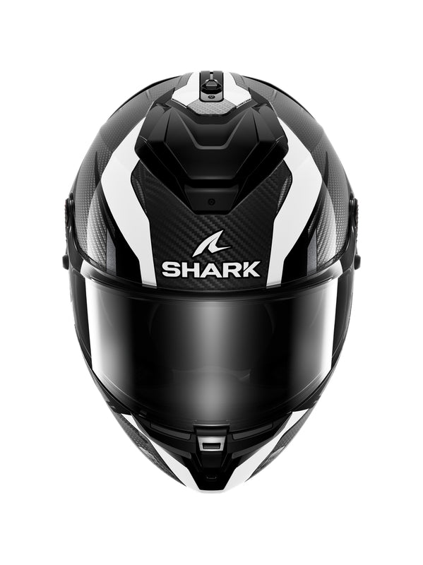Shark - SPARTAN GT PRO CARBON Carbon White Black - SECURTEX MOTOR S.L (t/a MaximoMoto)